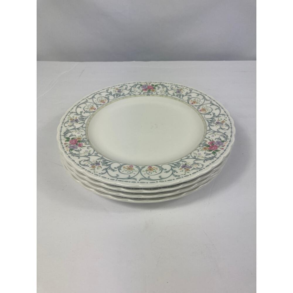 Mikasa Maxima CAJ18 Brocade 8.25” Salad Plates Set of 4
